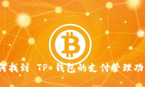如何找到 TP 钱包的支付管理功能？